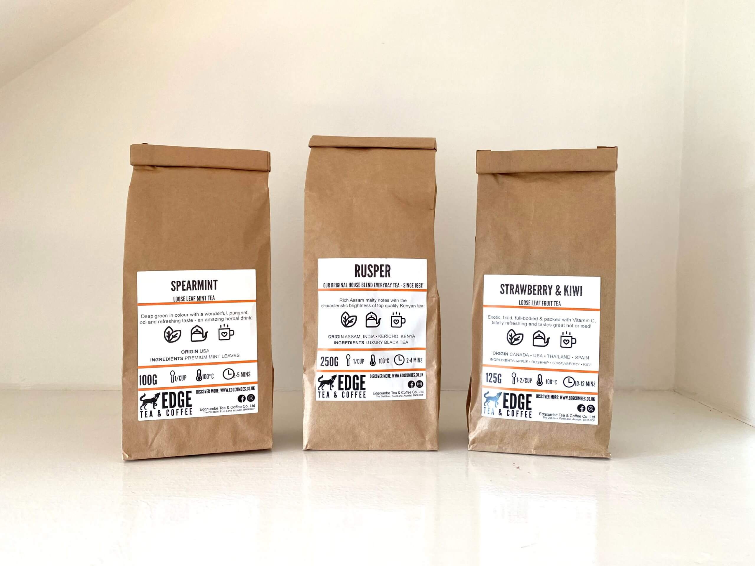 Edgcumbes Coffee Roasters & Tea Merchants | Shop Sussex