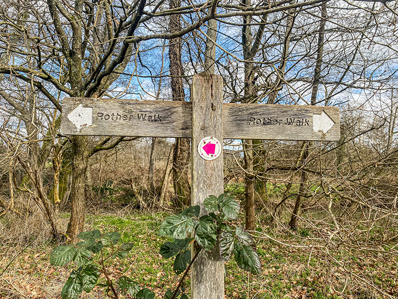 midhurst rother walk sign